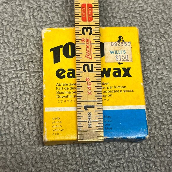 New Toko Easy Wax 32 Degree Vintage Official 1984 Olympics Wax NOS New Old Stock - Picture 5 of 8